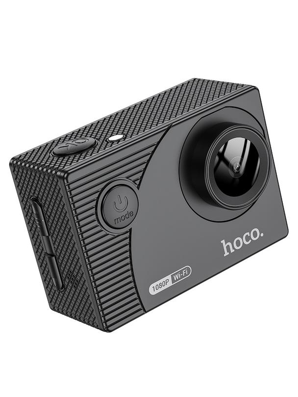 Kamera sportowa Hoco z wyświetlaczem 2" 1080P/30fps DV100 czarna