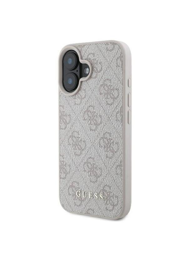 GUESS futerał do IPHONE 16 Plus GUHCP16MG4GFPI (PU 4G Classic) różowy