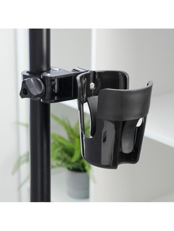 Uchwyt na bidon z zestawem montażowym FSCGE-105 czarny