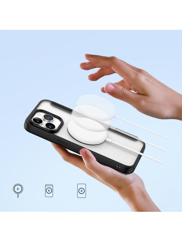 DUX DUCIS kabura SKIN X PRO kompatybilna z MagSafe do IPHONE 15 Pro czarna