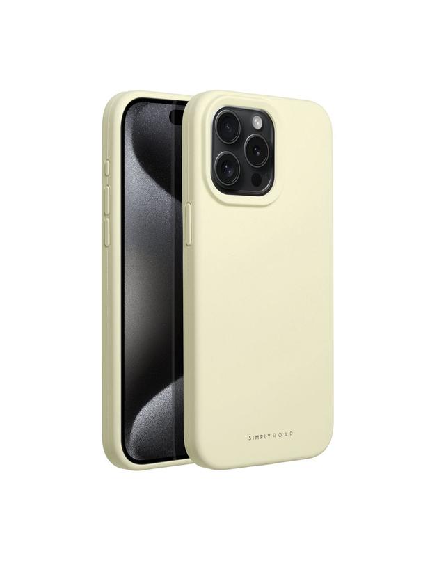 ROAR futerał CLOUD SKIN do IPHONE 15 Pro Max Jasnożółty