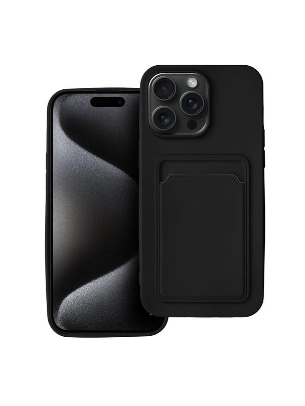 Futerał CARD CASE do IPHONE 15 Pro Max czarny