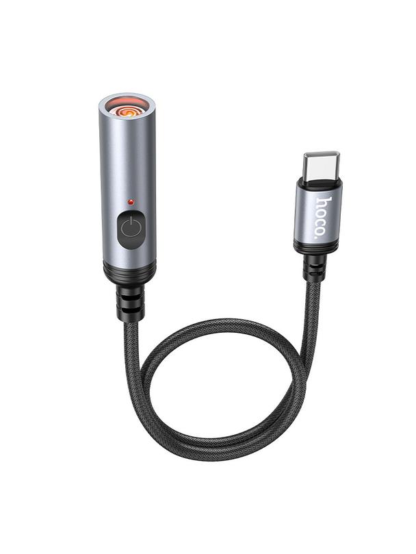 Adapter USB C do zapalniczka samochodowa Hoco 0,3 m UA30 czarny