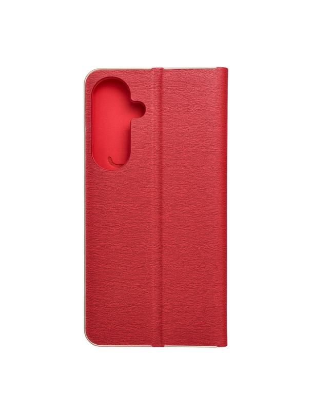 Kabura LUNA Book Gold do SAMSUNG S26 Edge czerwony
