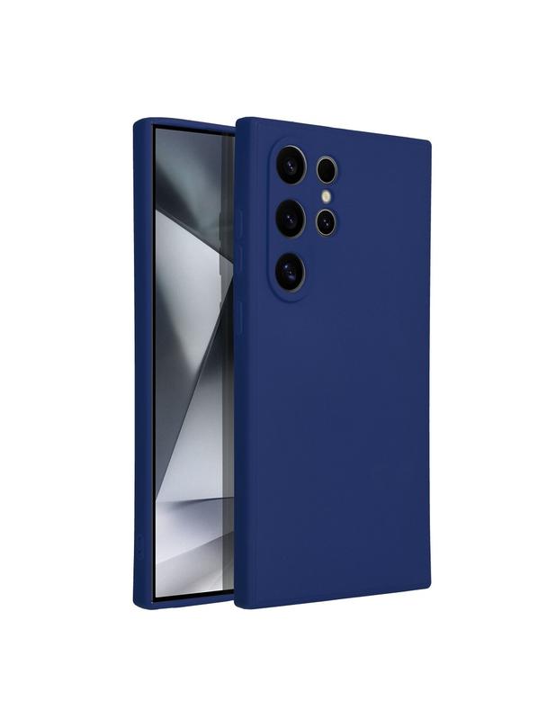 Futerał SOFT do SAMSUNG S24 Ultra ciemny niebieski