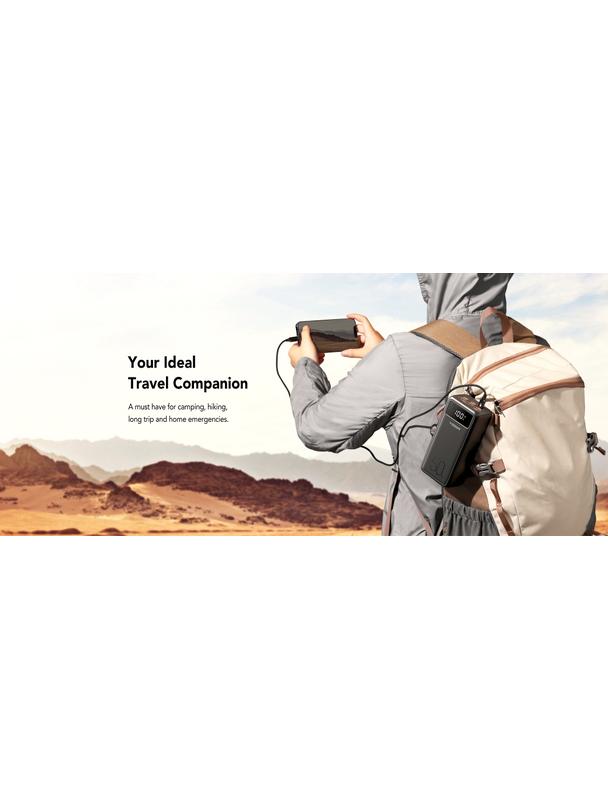 Powerbank Veger Tank Lite (W5001) PD QC3.0 5A 22,5W  50000 mAh czarny