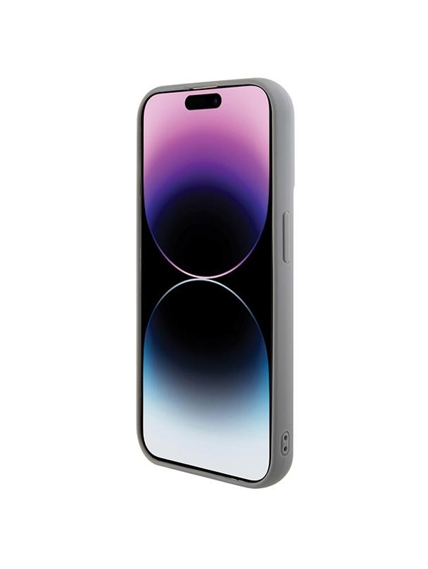 GUESS futerał do IPHONE 15 Pro GUHCP15LPSFDGSS (Sequin Script Metal) srebrny