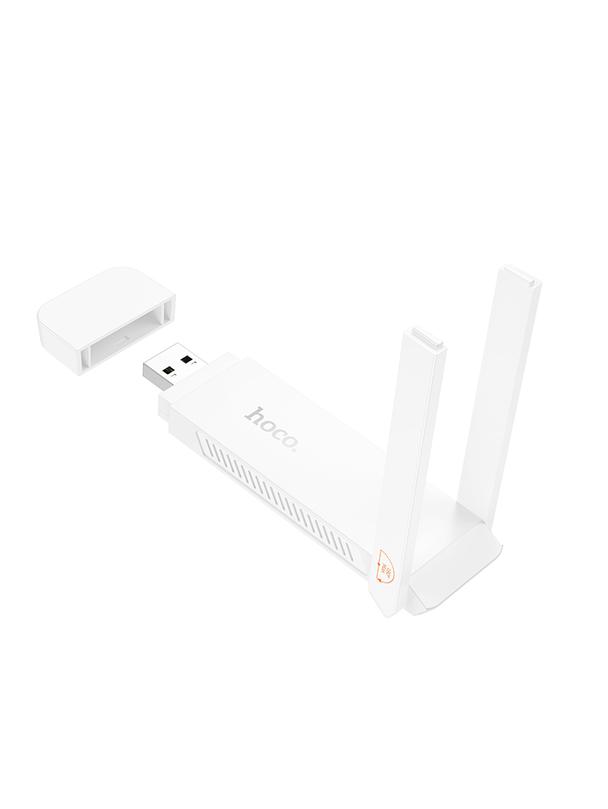 Router bezprzewodowy przenośny USB A Hoco WiFi HI40 biały