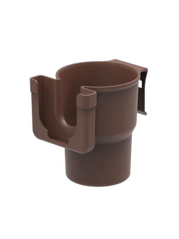 Uchwyt na kubek 2w1 brązowy