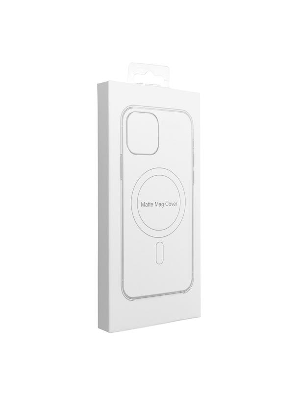 Futerał FULL MATTE MAG COVER kompatybilny z MagSafe do IPHONE 12 niebieski