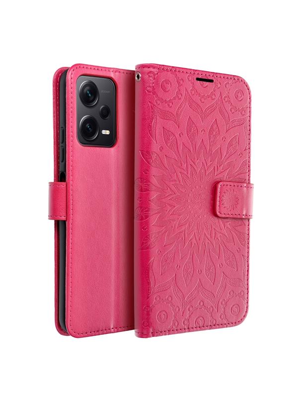 Kabura MEZZO Book do XIAOMI Redmi Note 12 5G mandala magenta