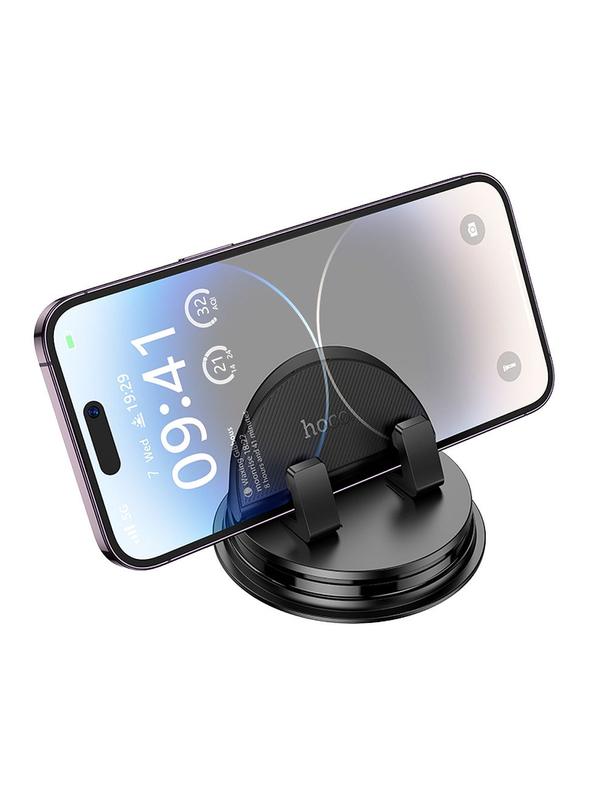 Uchwyt na telefon do samochodu uniwersalny Hoco do deski H55 czarny