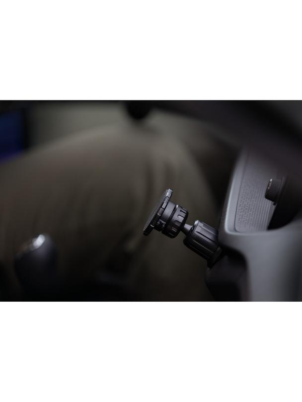 Uchwyt na telefon do samochodu magnetyczny Forcell F-Grip MagElite do kratki czarny