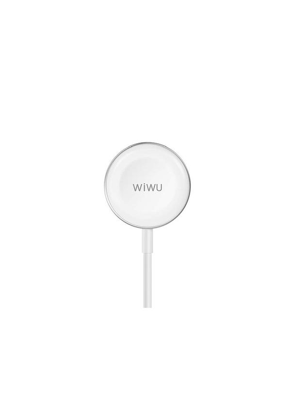 WiWU - Ładowarka bezprzewodowa Wi-M18 do zegarków Apple Watch (aluminiowa obudowa)