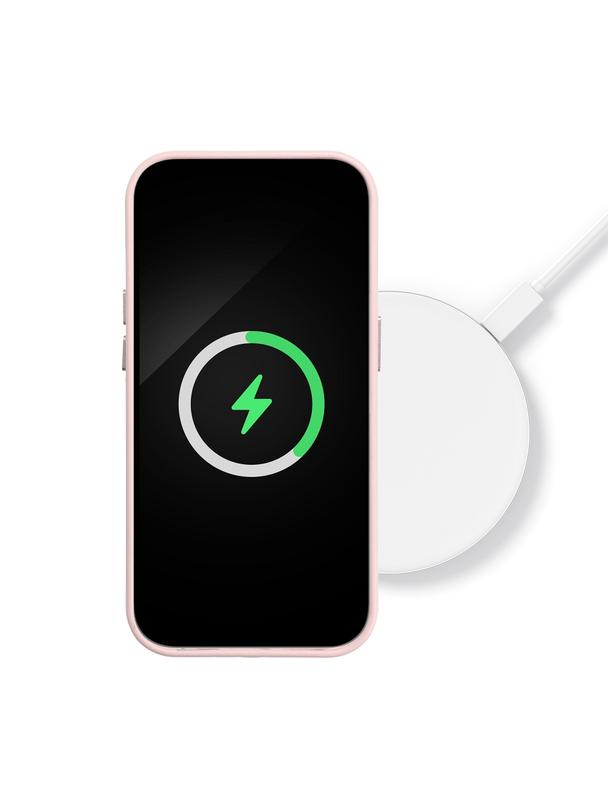 Futerał LEATHER MAG COVER kompatybilny z MagSafe do SAMSUNG S25 różowy