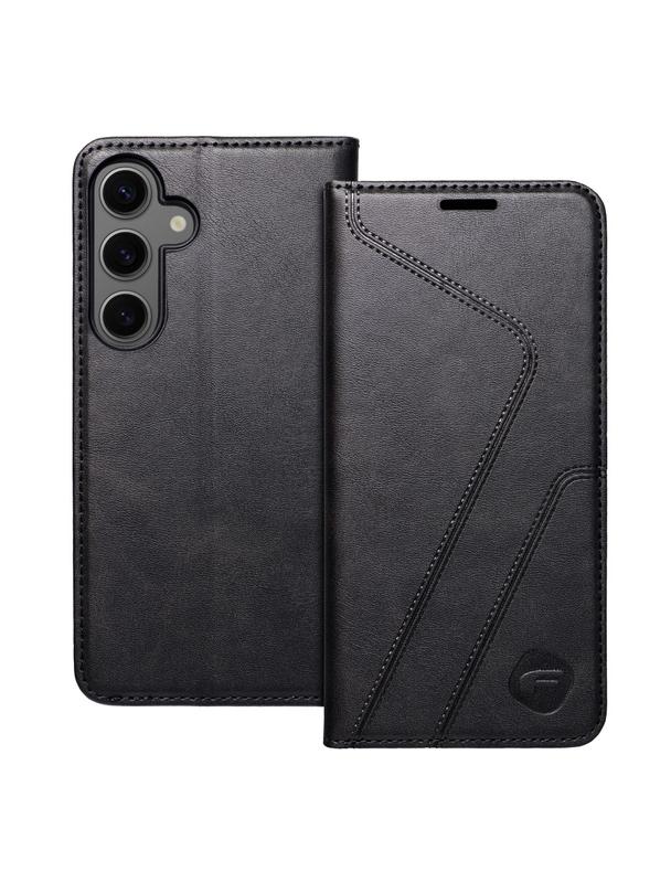 Pokrowiec na Samsung S24 PLUS Forcell F-Protect RFID Blocker Book czarny