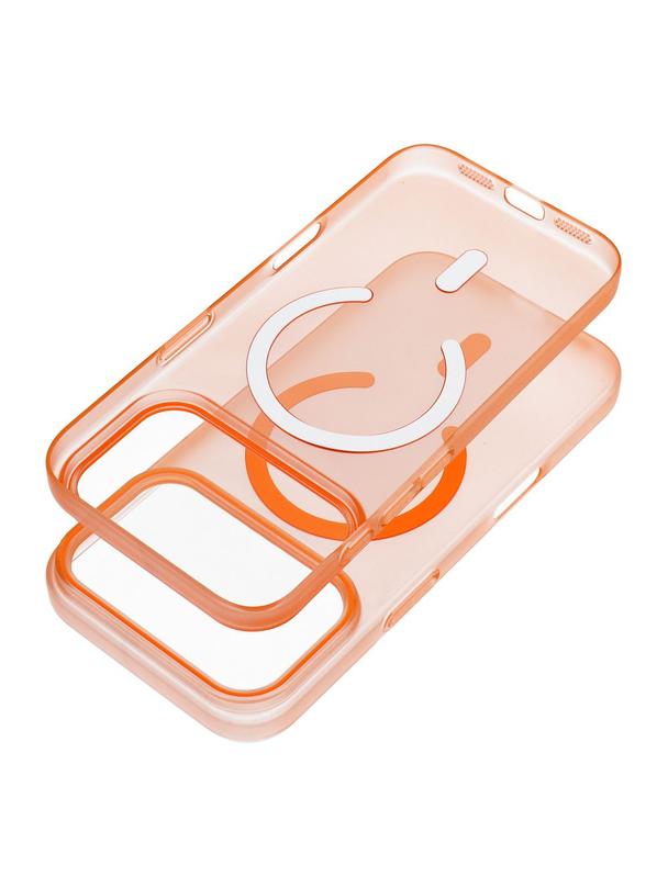Futerał GO ORANGE kompatybilny z MagSafe do IPHONE 17 pomarańczowy