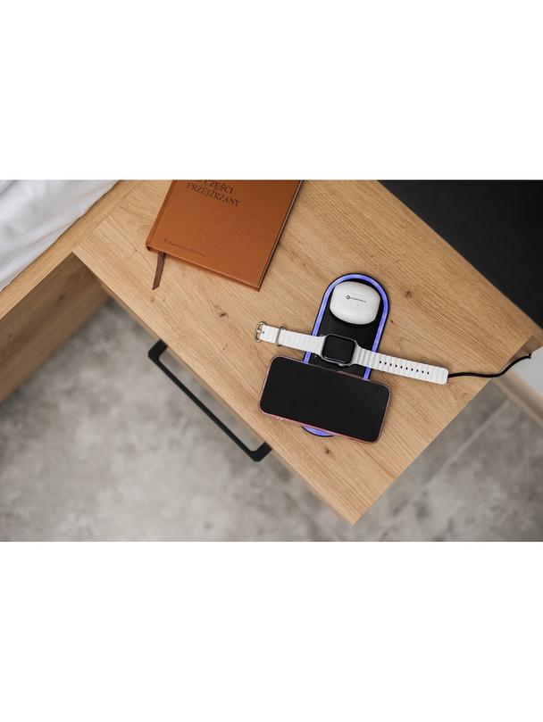 Słuchawki bezprzewodowe douszne Forcell F-Audio TWS Clear Sound białe