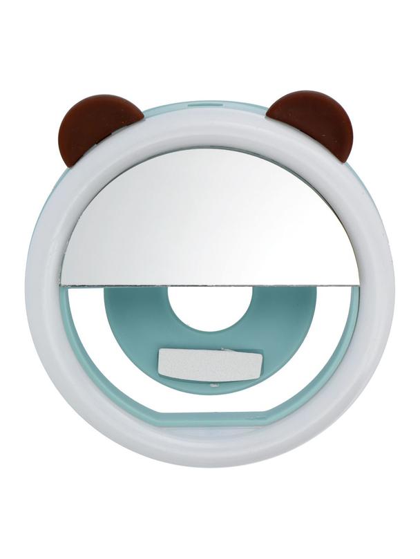 Lampa LED Ring do selfie na telefon RK12 niebieski miś