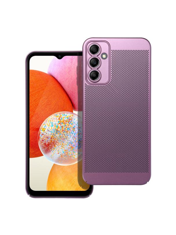 Futerał BREEZY do SAMSUNG A14 4G / A14 5G  fioletowy