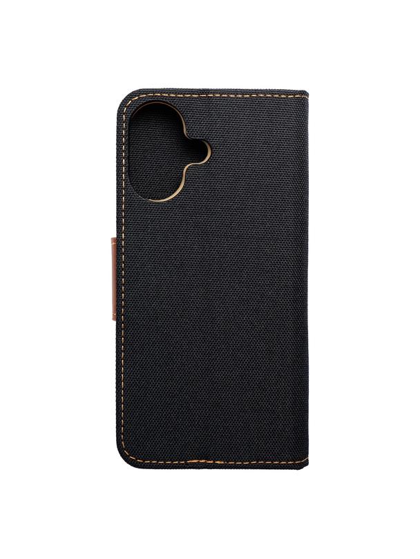 Etui na IPHONE 16 Canvas Book czarne