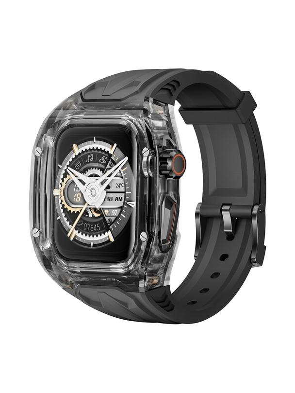 WiWU - Pasek do smartwatcha Wi-WB013 Rambo Watch Band 42/44/45mm - czarny