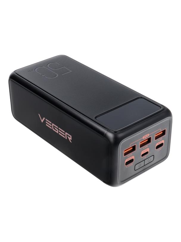 Powerbank Veger Tank Boost (W5001C) PD QC3.0 5A 130W 56000 mAh czarny
