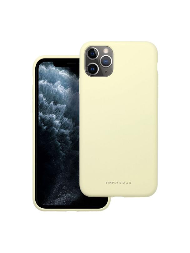 ROAR futerał CLOUD SKIN do IPHONE 11 Pro Max Jasnożółty