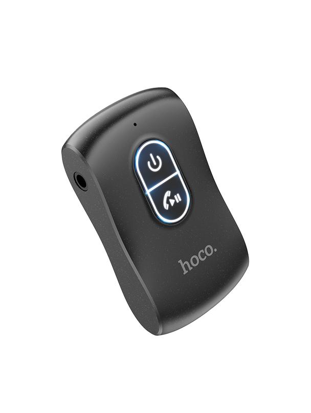 Transmiter samochodowy bluetooth Hoco Jack 3,5 mm E73 PRO czarny