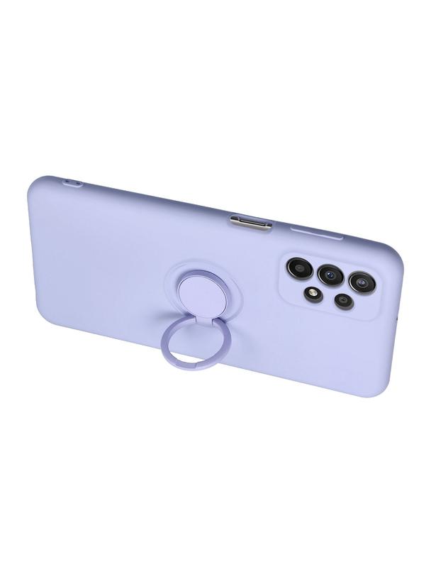 Futerał SILICONE RING do SAMSUNG A56 5G fioletowy