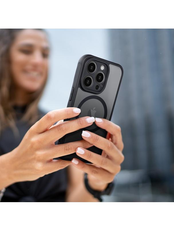 Futerał FULL MATTE MAG COVER kompatybilny z MagSafe do IPHONE 11 Pro czarny