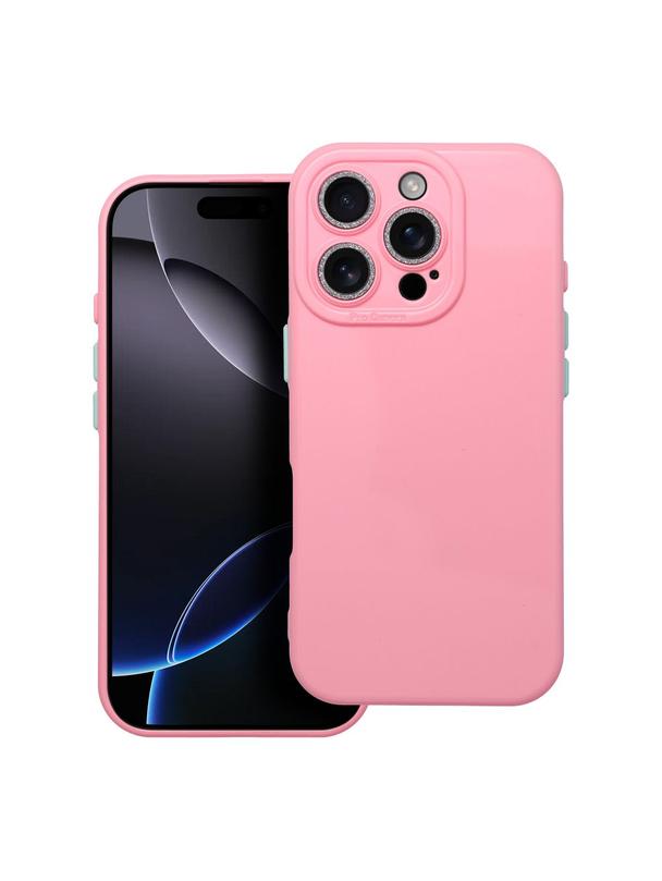 Futerał PASTEL SHINE do IPHONE 15 różowy