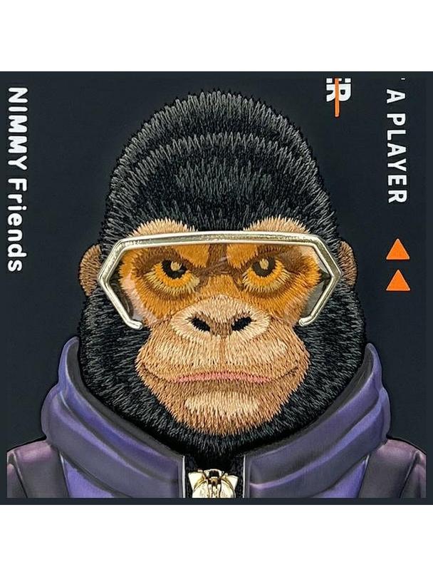 NIMMY futerał COOL&CUTE 2.0 Monkey do IPHONE 15 czarny