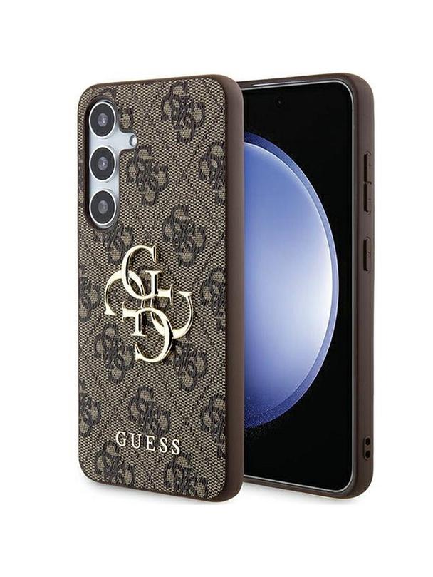 GUESS futerał do SAMSUNG A55 GUHCSA554GMGBR (PU Big 4G Metal Logo) brązowy
