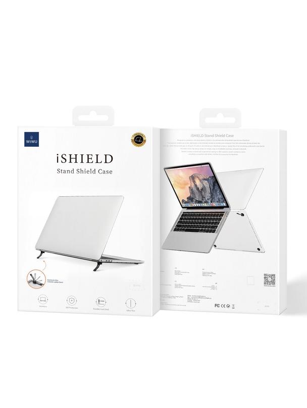 WiWU - Futerał ochronny iSHIELD Stand Case dla MacBook Pro 14.2" 2021/2023 - transparentny
