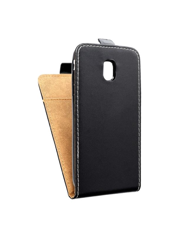 Kabura SLIM FLEXI FRESH pionowa do SAMSUNG J3 2017 czarna