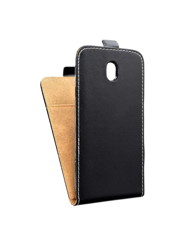 Kabura SLIM FLEXI FRESH pionowa do SAMSUNG J7 2017 czarna