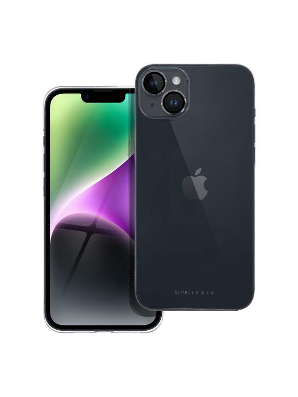 ROAR futerał PURE SIMPLE FIT do IPHONE 14 Plus Transparentny