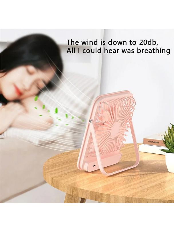 Wentylator / wiatrak biurkowy z regulowaną podstawką W30 fioletowy