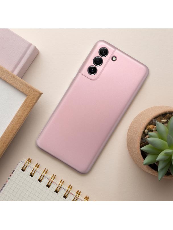 Futerał METALLIC do SAMSUNG S25 FE różowy