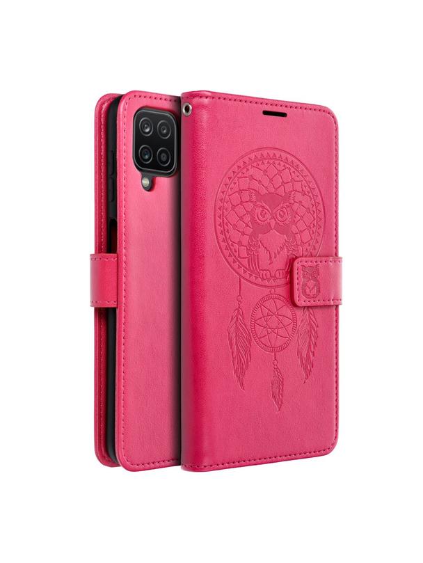 Kabura MEZZO Book do SAMSUNG A12 / M12 łapacz snów magenta