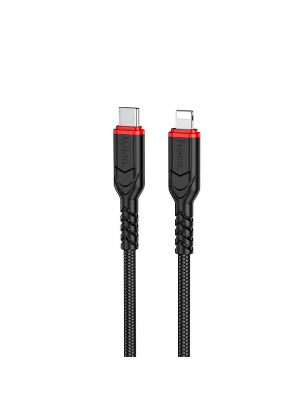 Kabel USB C do Lightning Hoco PD 27W 3 m X59 czarny