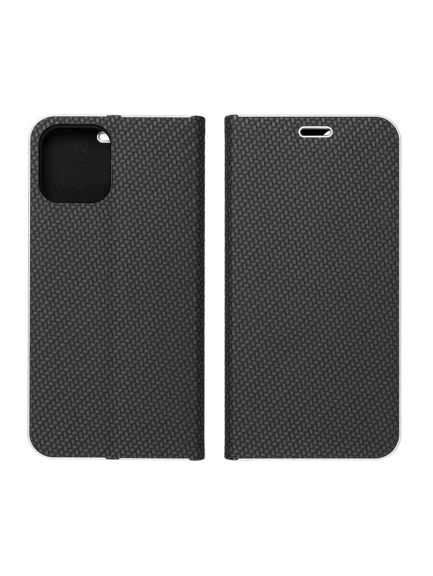 Kabura LUNA Book Carbon do XIAOMI Redmi 9AT / Redmi 9A czarny