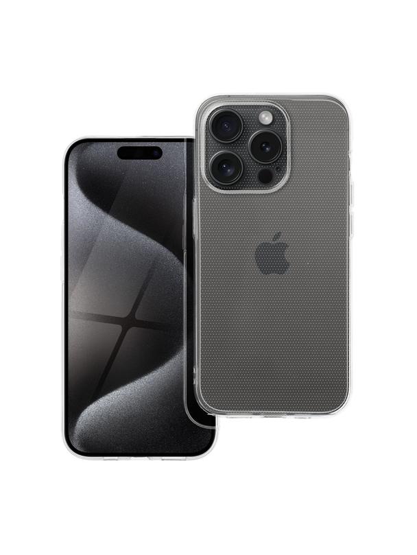 Futerał CLEAR CASE 2 mm do IPHONE 15 Pro (camera protection) transparentny