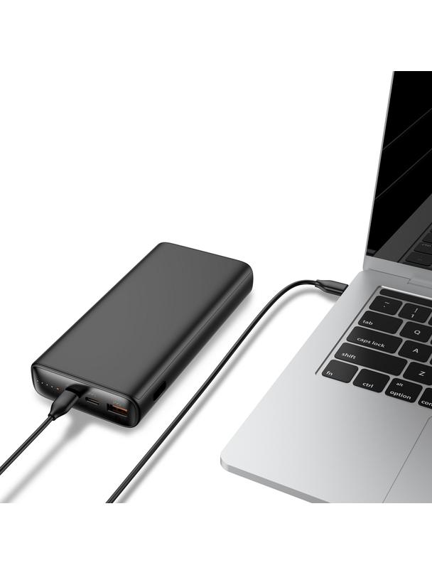 Powerbank Veger T100 (W2032C-100) PD QC3.0 5A 100W 20000 mAh czarny