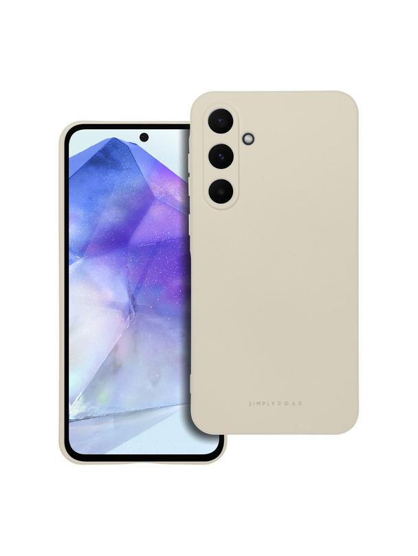 ROAR futerał SPACE do SAMSUNG A55 5G Kremowy