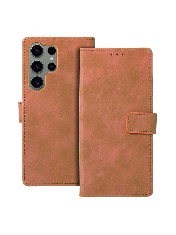 Kabura TENDER Book do SAMSUNG S23 Ultra brązowy