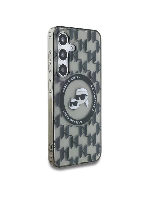 KARL LAGERFELD futerał do SAMSUNG S25 KLHMS25SHMCKMHK (Magnetic IML Metal Monogram KC Heads) czarny