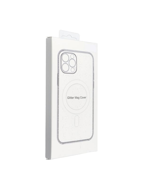 Futerał do Samsung S26 (camera protection) Clear Mag Cover zgodny z MagSafe transparentny glitter