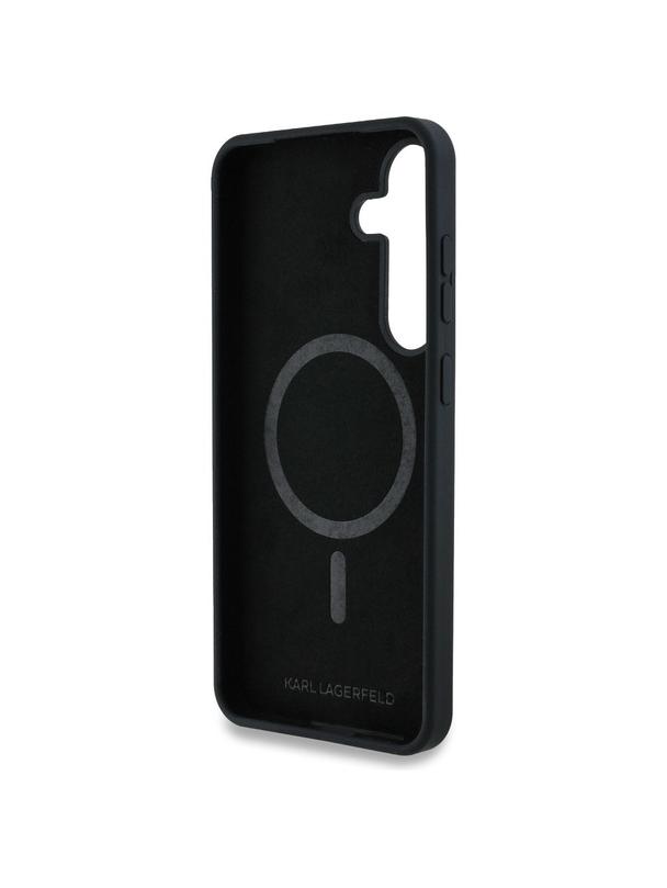 KARL LAGERFELD futerał do SAMSUNG S25 KLHMS25SPNYKGRTK (Magnetic Silicone Graffiti Ikonik) czarny
